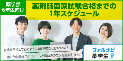 薬学部6年生向け薬剤師国家試験 合格までの1年スケジュール
